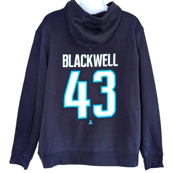 Fanatics Seattle Kraken Branded Primary Logo Pullover Hoodie Men's Navy Size 2XL - Picture 3 of 12